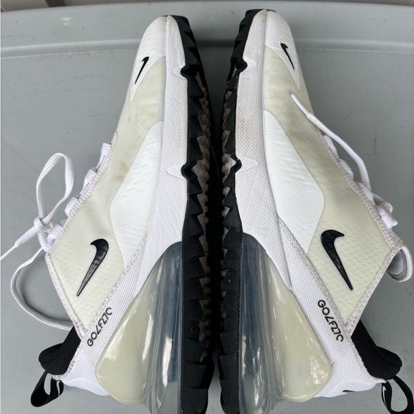 Nike Air Max 270 G Spikeless Golf Shoes CK6483-102 - White/Black - 9 - Picture 5 of 8